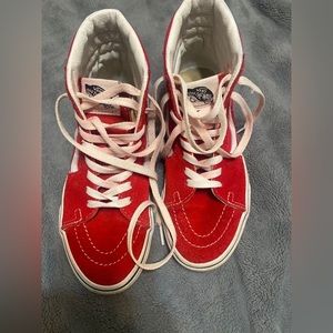 High top Red vans